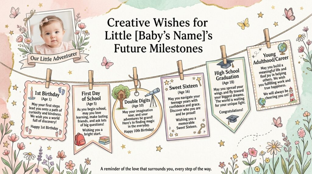 Creative Baby Girl Wishes