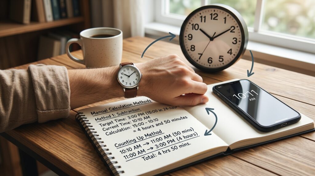 Calculate Time Until 3 PM: Manual Methods and Simple Formulas
